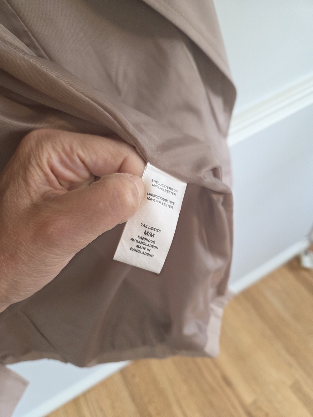 M Tan Light Spring Jacket - Picture 6 of 7